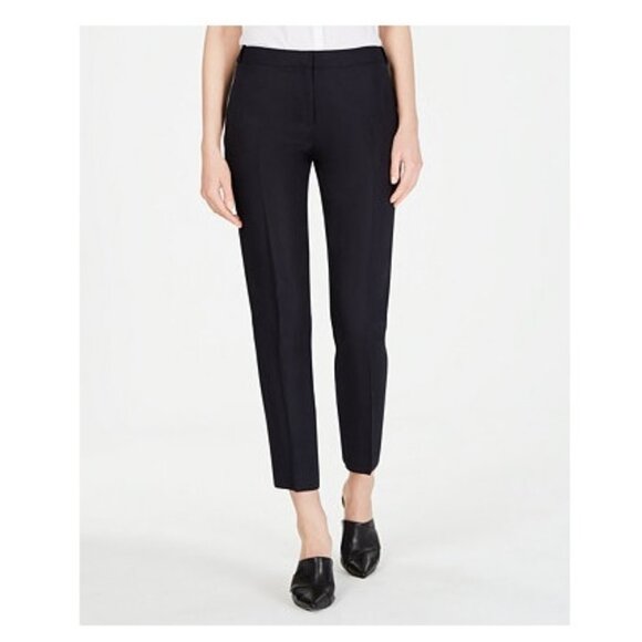 Calvin Klein Petite Button-Back Pants - Picture 1 of 6